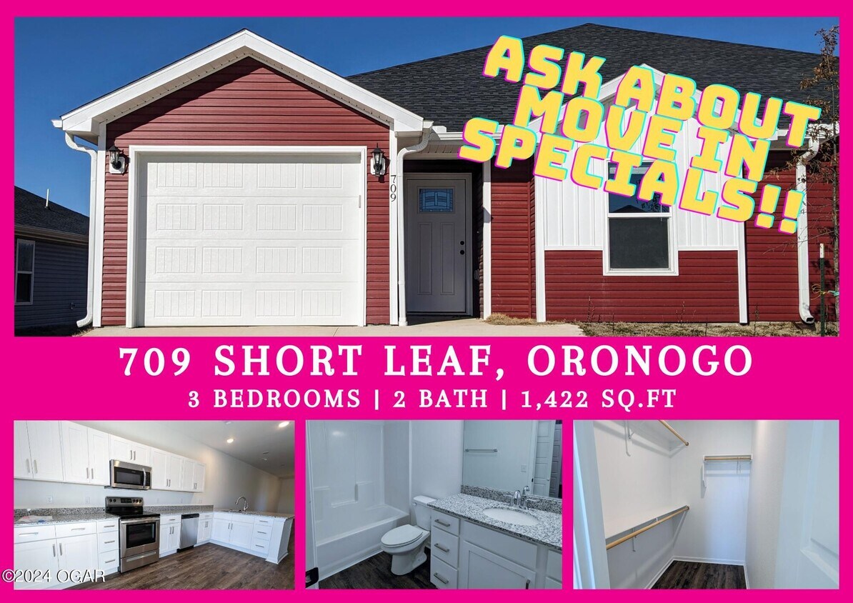 709 Short Leaf, Oronogo, MO 64855 Condo for Rent in Oronogo, MO