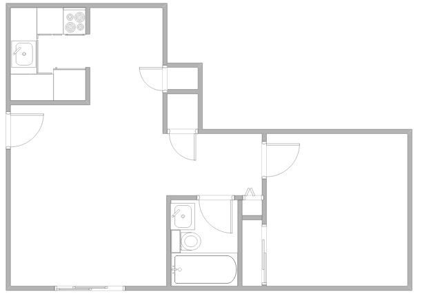 Plano de planta - Commonwealth Village