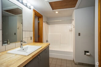 2BR, 1BA - 1,479SF - Unit 207 - Bathroom - Emporium Lofts