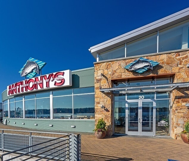 The top-rated Anthony’s is located at Sinclair Inlet