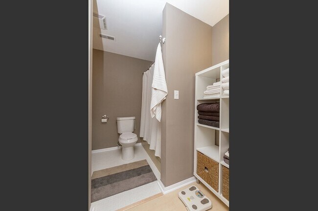 Remodeled bathroom with lots of storage space - 1426 Stonebridge Circle