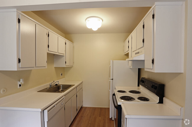 One Bedroom - Kitchen - River Bend Apartments