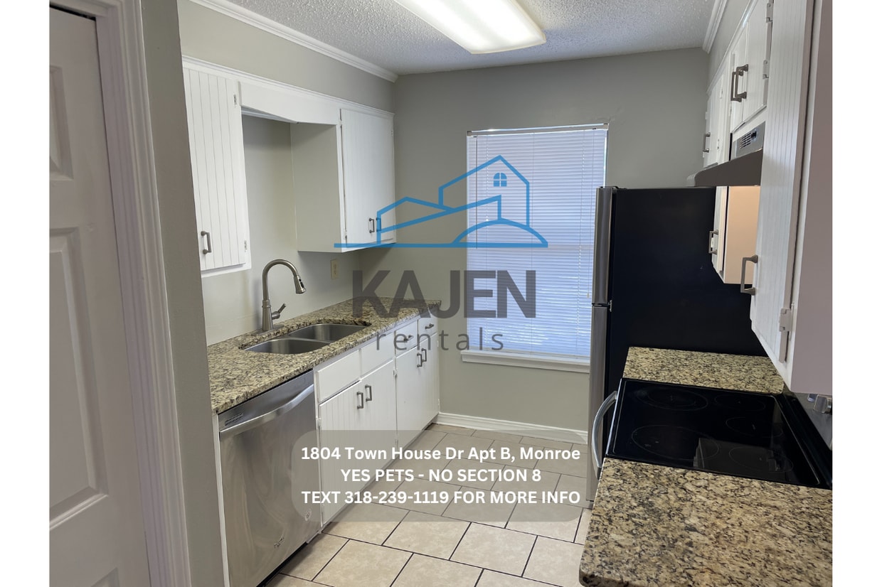 1804 Townhouse Dr, Monroe, LA 71201 Townhome Rentals in Monroe LA