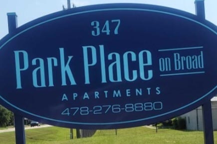 Entrance Sign - Park Place
