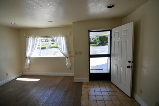 Living Room and Front Door - 111 N Pacific Coast Hwy
