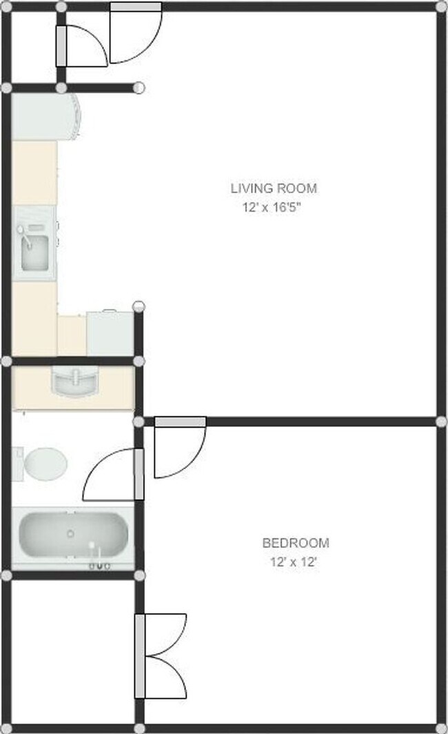 Foto del edificio - $740 | 1 Bedroom, 1 Bathroom Apartment | C...