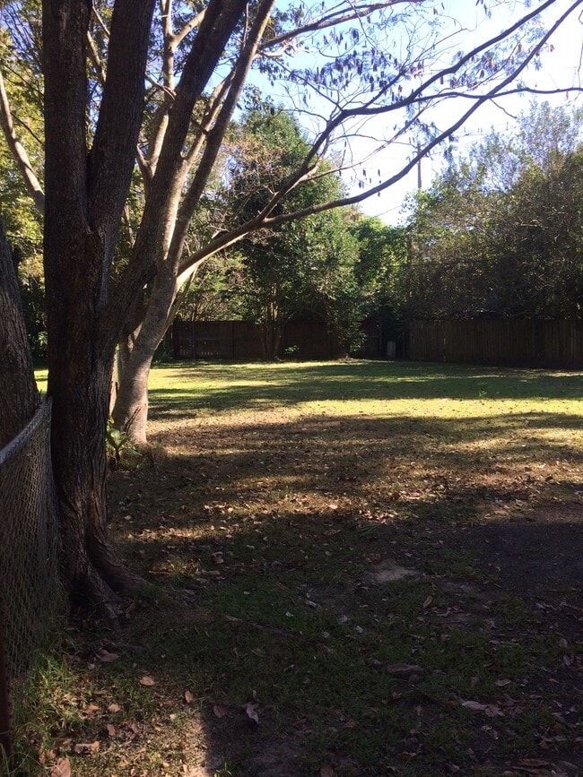 Back yard - 5477 Boone Ave