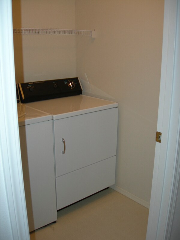Washer and dryer upstairs - 209 East 18th Ave #33