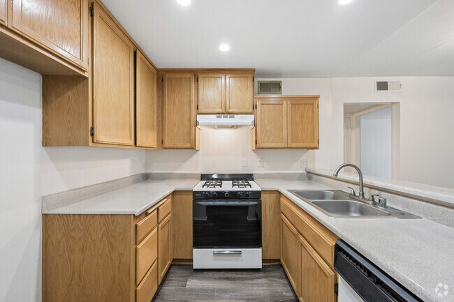 1 dormitorio, 1 baño - 1000 pies cuadrados - Cocina - Northridge Fontana Apartments
