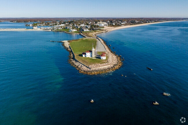 Westerly features a coastal atmosphere with amenities ranging from lighthouse hunting to golf.