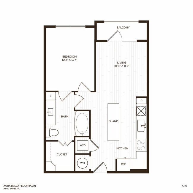 Plano de planta - Aura Bella