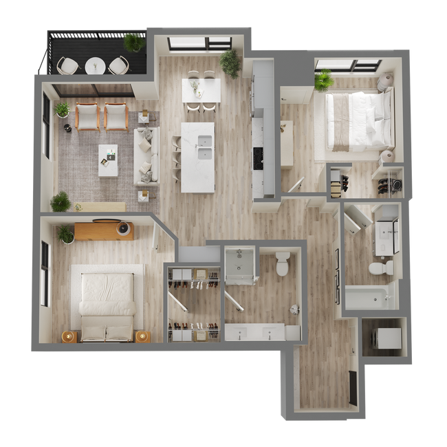 Interior Photo - B7 Flats