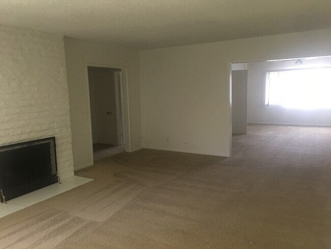 living room/fireplace - 1311 N Central Ave