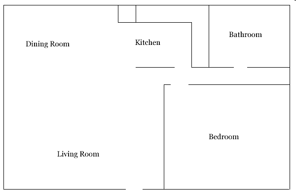 1HAB/1BA - Branson Estates Apartments