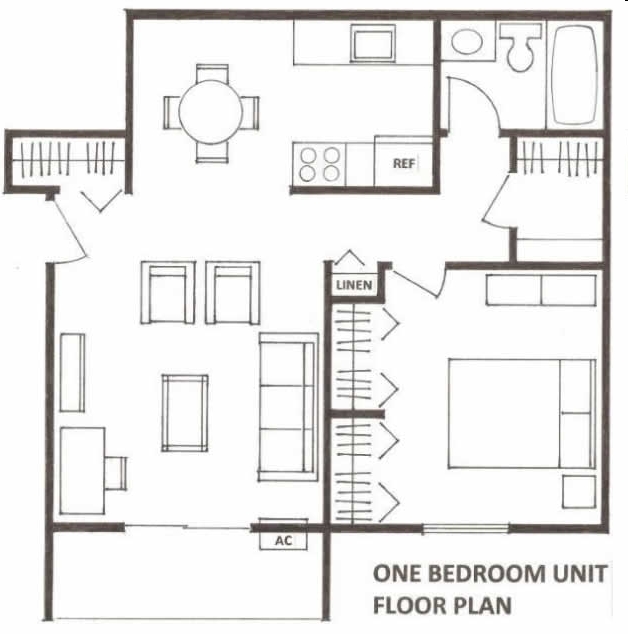 1HAB/1BA - Elkhorn Village