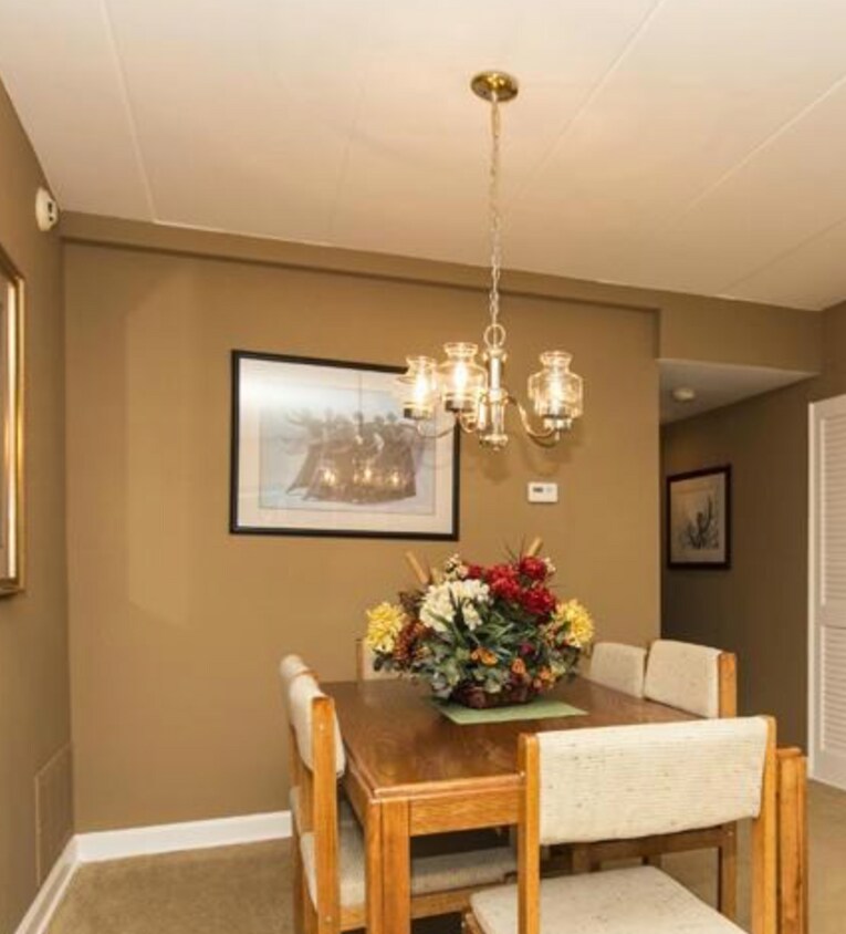 Dining Room Area [ Shot of former Tenants Color Scheme -- currently painted white - outside of Kitchen ] - 10482 Faulkner Ridge Cir