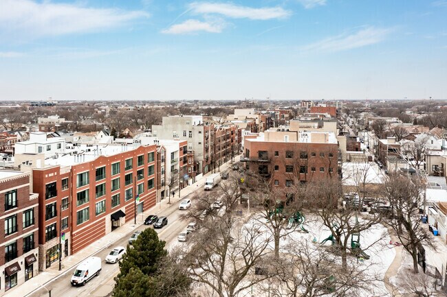 Aerial Photo - 2039-2041 W Belmont Ave