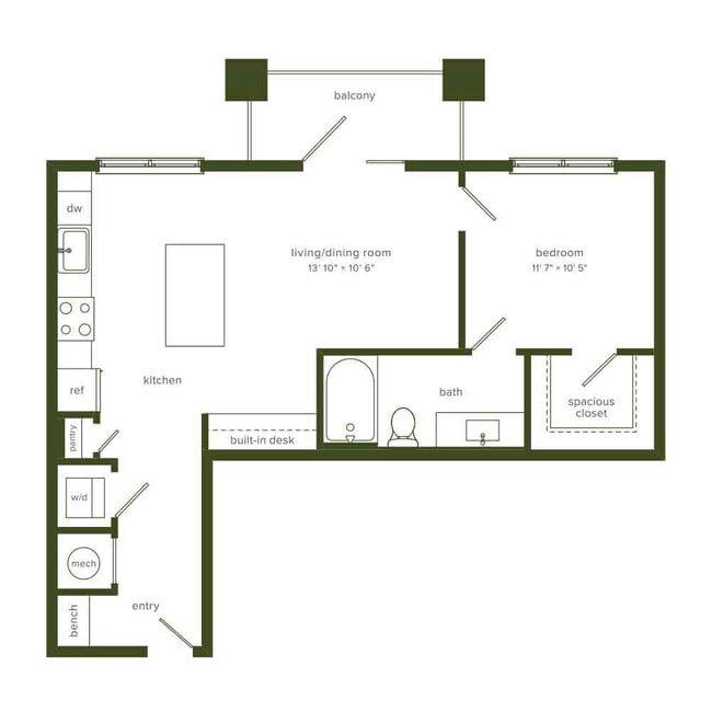 Interior Photo - NOVEL Legacy Trail by Crescent Communities