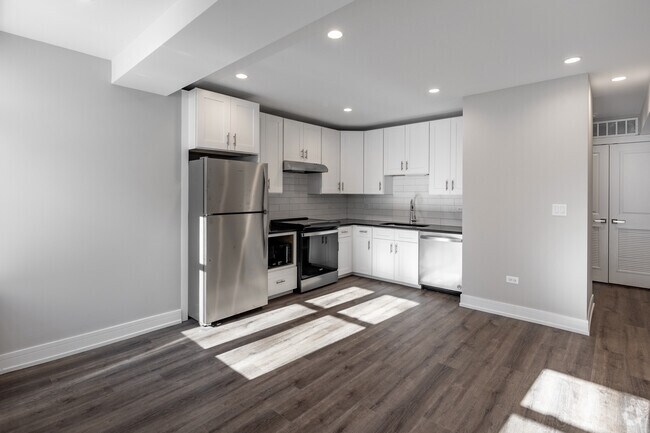 Estudio, 1BA - 460SF - Sala de estar - 1710 W Lunt Ave