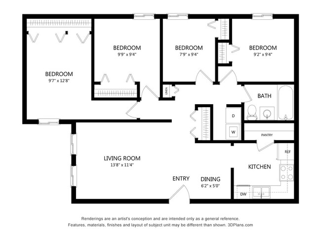 Plano de planta - Pheasant Ridge