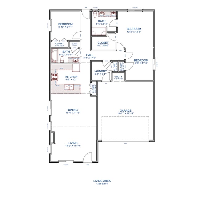 Building Photo - 3-Bedroom Home with Garage and Fenced Yard...