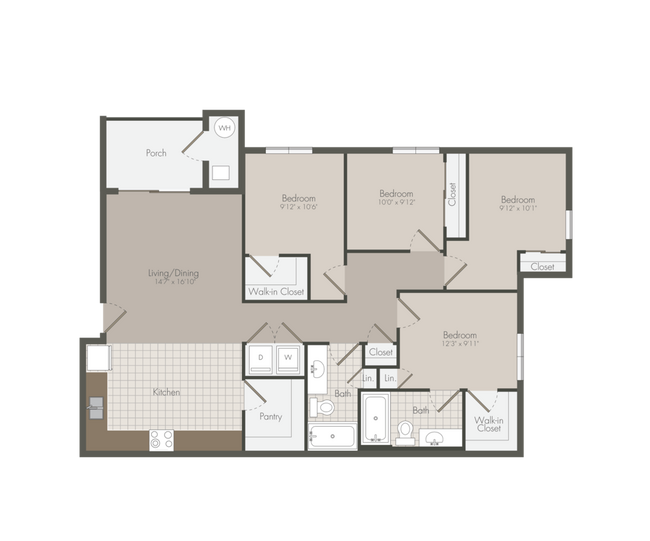 Plano de planta - Wild Rose