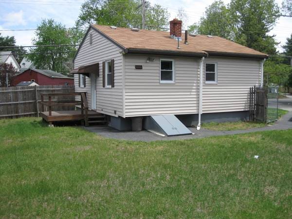 Very private fenced in back yard. - 23 Alger St