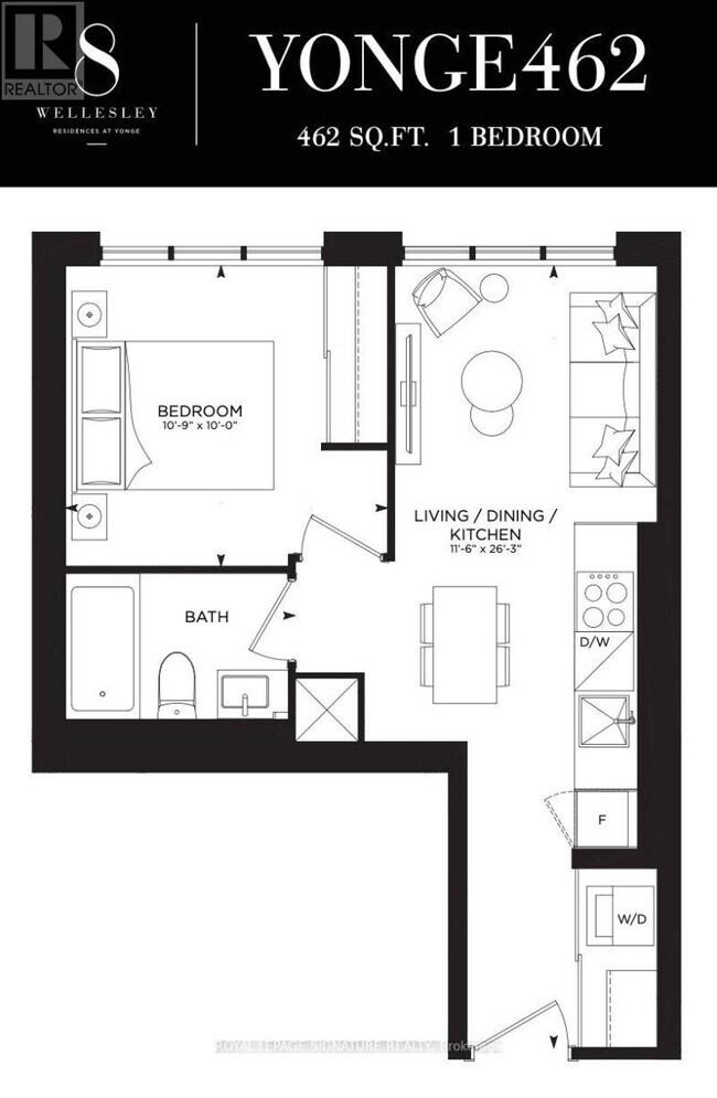 Photo du bâtiment - 8 Wellesley St W