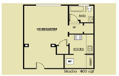 Plano de planta - Annapolis Apartments