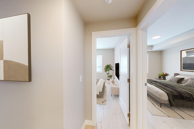 Unit #213 Hallway - Park Edge