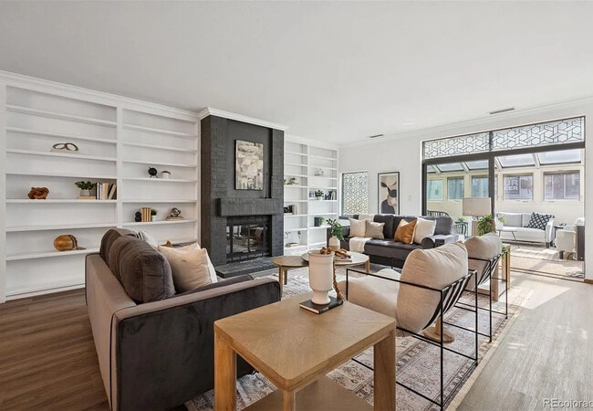 living room - 1512 Larimer St