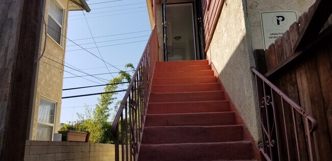 Entry stairway - 3717 S Centinela Ave