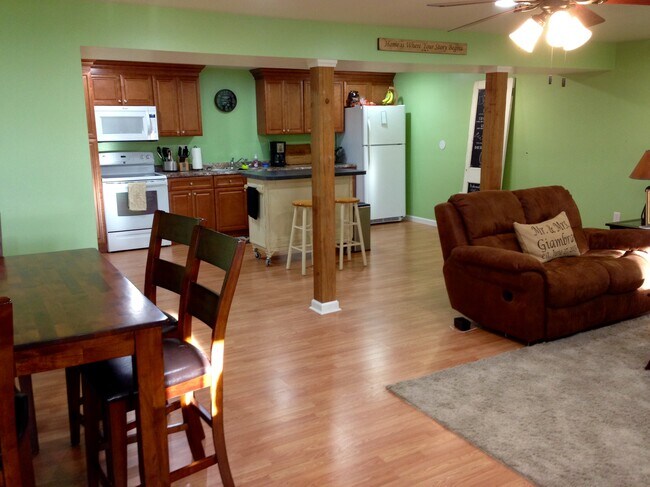 Living area/kitchen - 106 Scenic Cir
