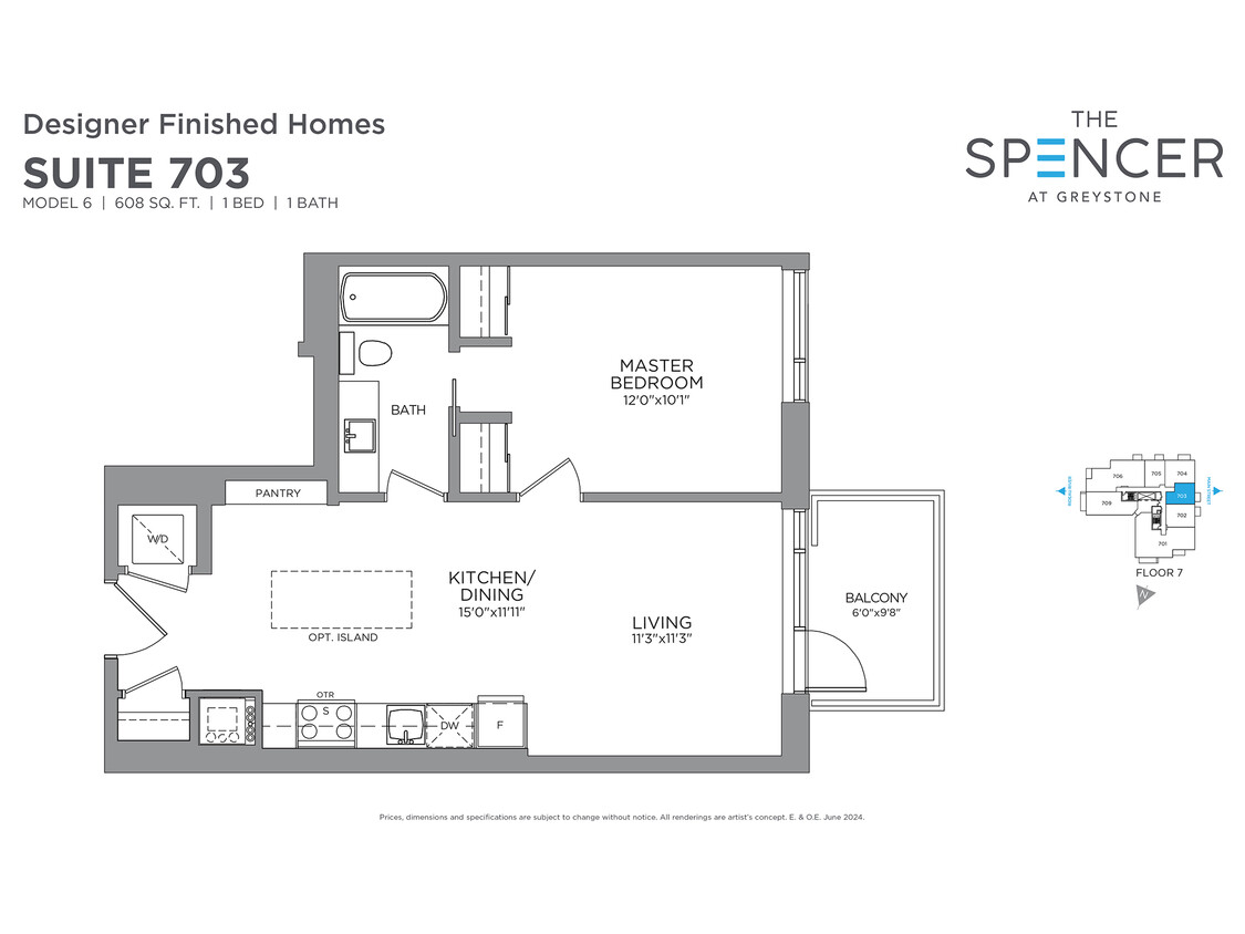 Primary Photo - Suite 703 - The Spencer At Greystone