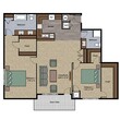 2 Bedroom Unit J