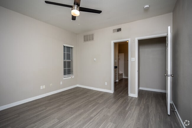 2BR, 2BA - 1259SF - Primary Bedroom - LADERA APARTMENTS