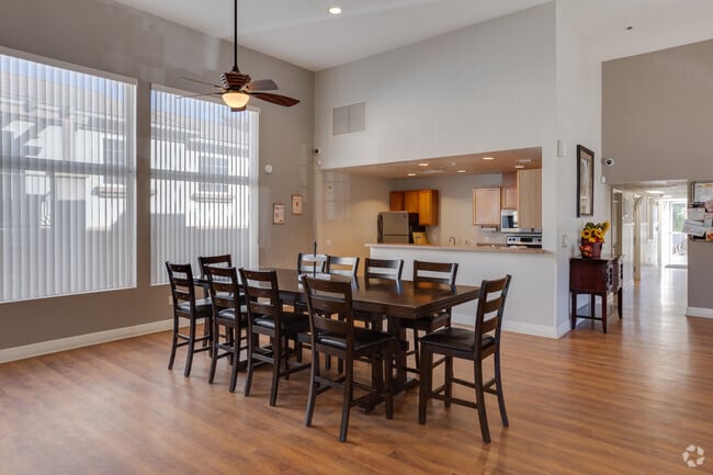 Clubhouse with Kitchen - Castaic Lake Senior Apartments