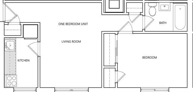 1 Bed - Bloomfield Gardens
