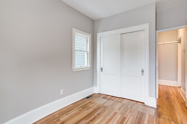 Bedroom and Spacious Closet - 2439 W 11th St