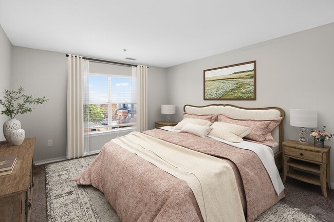 Mejora tu calidad de vida en Eagle Rock Apartments en Columbia Pike. Esta habitación de diseño exquisito ofrece un refugio de paz con vistas espectaculares. Disfruta de comodidades modernas y una comunidad vibrante. ¡Agenda tu visita hoy mismo para encontrar tu hogar ideal! - Eagle Rock Apartments at Columbia Pike