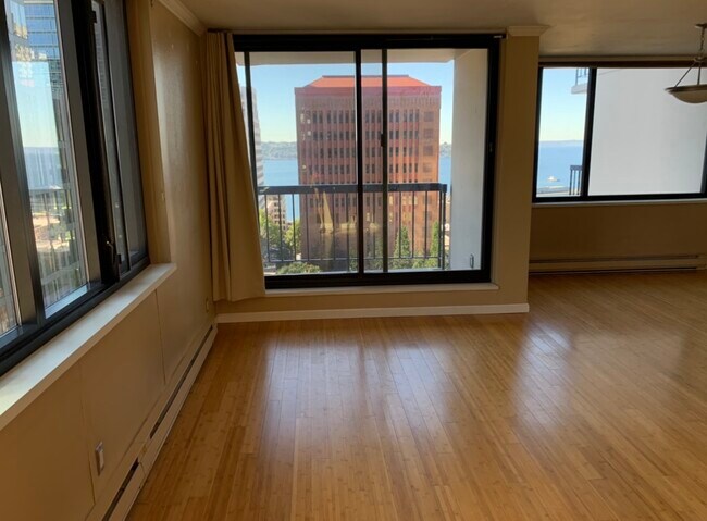 Living Room, Balcony and Nook - 2100 3rd Ave