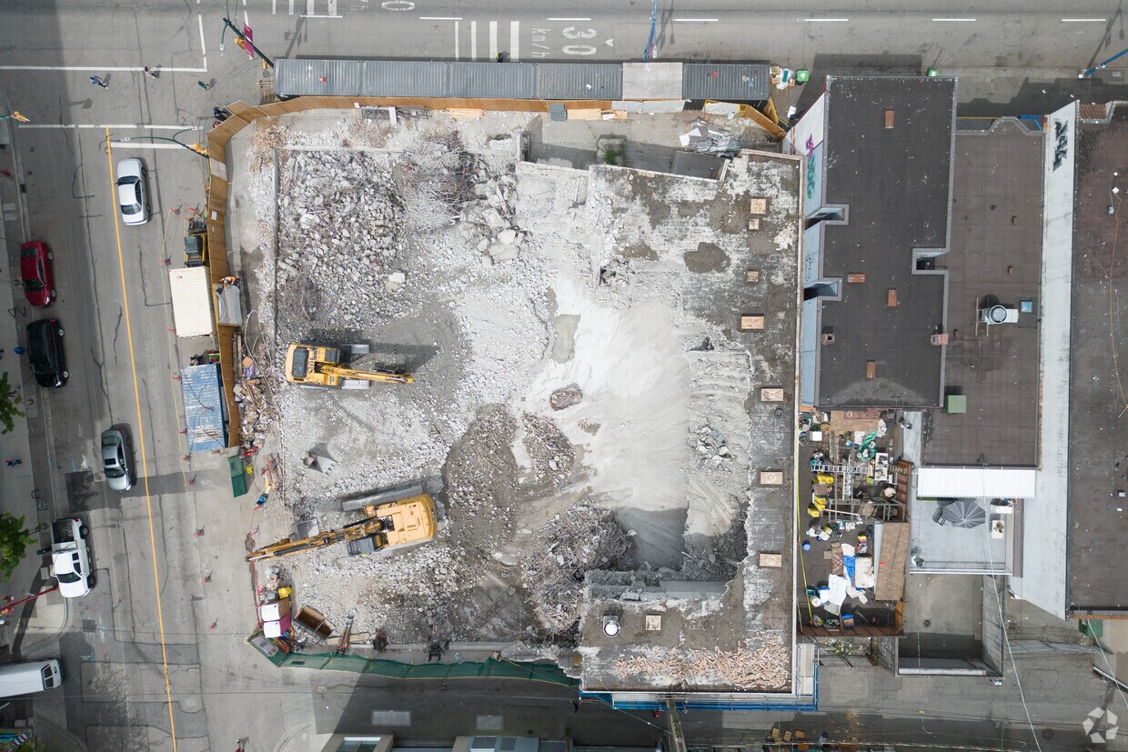 Construction Photo 6/2023 - 320 East Hastings