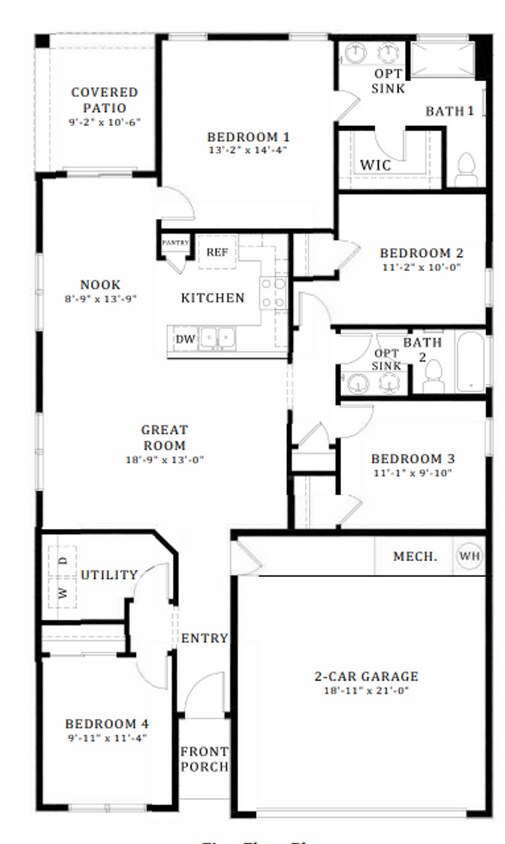 Foto del edificio - 4 bed 2 bath home in Huning Ranch