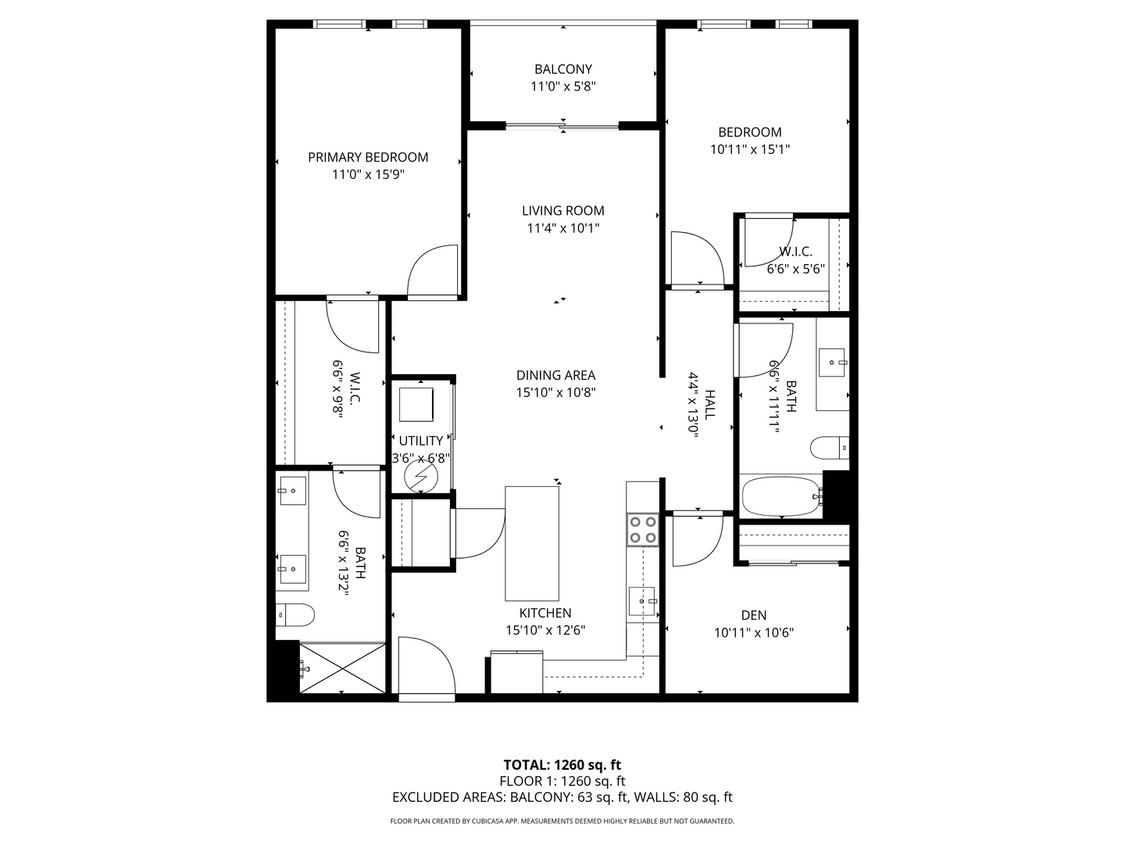 Foto del edificio - 2 Bed/ 2 Ba + Den + Balcony + Top Floor