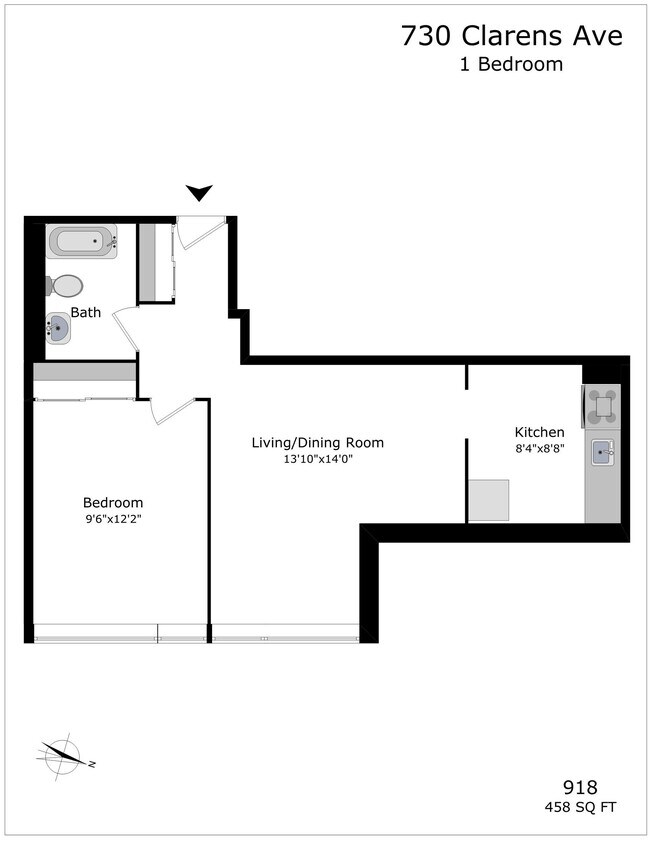 Photo du bâtiment - 730 St Clarens Ave