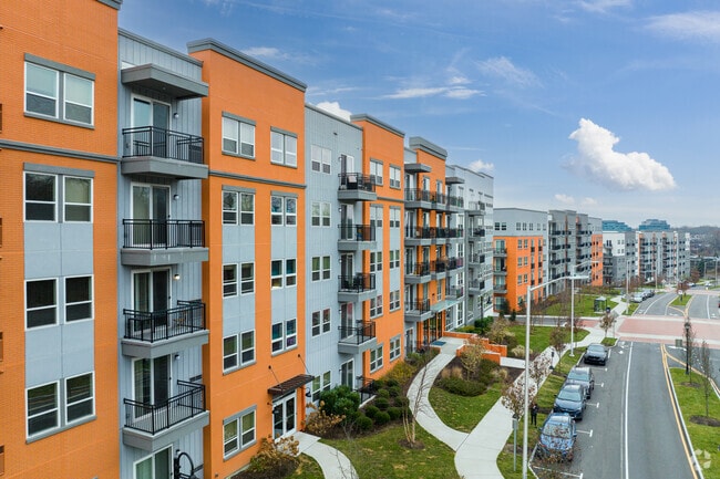 The Curb is a trendy and artful community in Merritt.