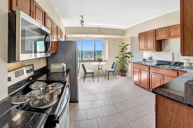 Gourmet, Eat-In Kitchen - Skyrise Elderly Apartments