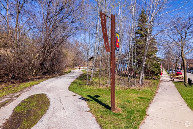 The Beerline Trail features many biking and walking paths.
