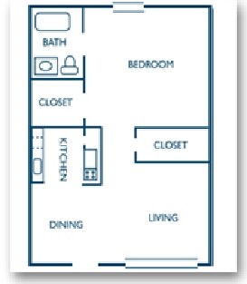 1HAB/1BA - The Place Apartment Homes