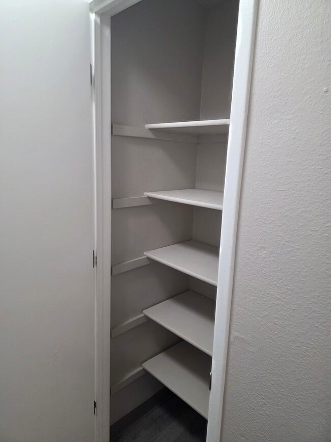 Linen Closet - West End Apartments